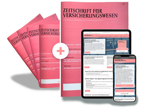 Abonnement - Zeitschrift für Versicherungswesen